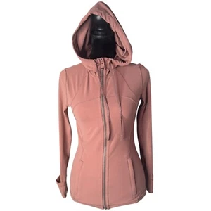 Lululemon Hooded Define Jacket Nulu Damen 4 Stretch Activewear Full Zip - Bild 1 von 11