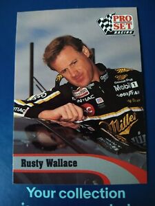 1992 Pro Set Nascar Rusty Wallace #115