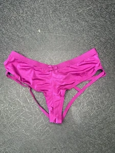 Bragas Victoria's Secret XS Muy Sexy Recorte Anillo Descarado Panty NUEVO NUEVO CON ETIQUETAS Púrpura - Imagen 1 de 11