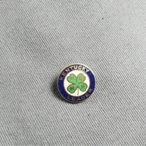 "Chaqueta sombrero con solapa agrícola KY Kentucky 4H pin 1/2" - Imagen 1 de 2