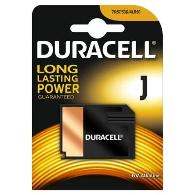 Batería Duracell Security J 7K67 4LR61 6V 1x1 Blister