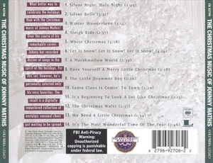 JOHNNY MATHIS - THE CHRISTMAS MUSIC OF JOHNNY MATHIS: A PERSONAL COLLECTION NEW - Picture 1 of 1