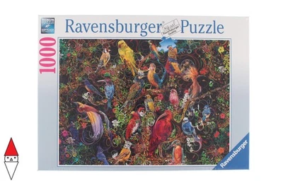 PUZZLE ANIMALI RAVENSBURGER UCCELLI UCCELLI D ARTE 1000 PZ - Immagine 1 di 2