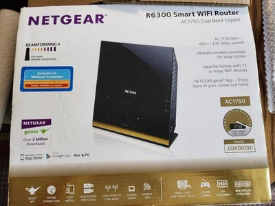 Netgear R6300 Smart WiFi Router with Box - Image 1 of 4