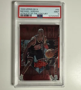 1999 Upper Deck Athlete Of The Century Michael Jordan #68 PSA 9 HOF GOAT Bulls - Picture 1 of 3