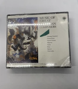 Music of Great Brazilian Composers - OAS 2 CD Set NEW In Shrink Wrap - Picture 1 of 8