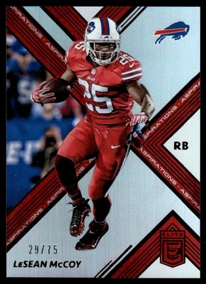 2018 Donruss Elite Aspirations LeSean McCoy 29/75 #11 - Image 1 of 2