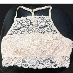 Peachy Lace-y Camisole Bralette Size L. - Picture 1 of 4