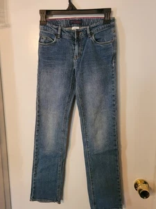 Girls Levi’s Slim Straight Jeans With Adjustable Waist Size 12 - Picture 1 of 4