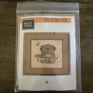 Bent Creek "The Brown Dog" Kreuzstich-Set Brandneu - Bild 1 von 3