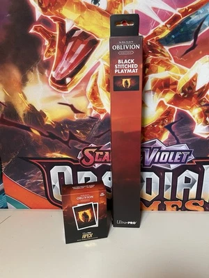 NUEVO ULTRA PRO Oblivion Remasterizado Negro Cosido Alfombra de Juego con Fundas Apex Xbox PC Foto 1 de 4