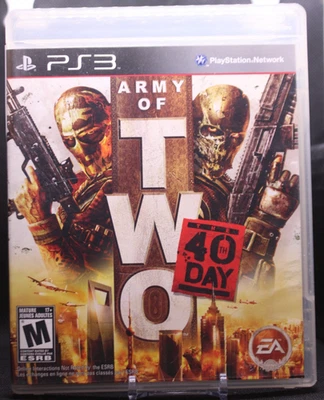 Army of Two 40th Day Sony PlayStation 3 CIB Tested And Working - Image 1 of 4