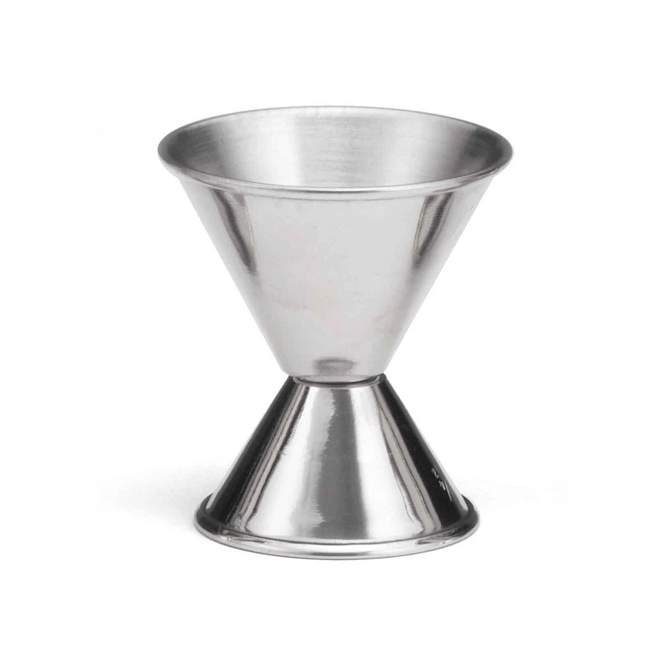Tablecraft, jigger giapponese 22,5 - 45 ml stile classico in acciaio inox prodot - Immagine 1 di 1