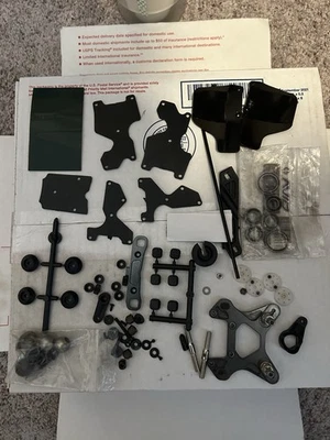 Mugen MBX8r Eco Hardware Parts Lot MBX-8 1/8 Buggy Shock Tower New & Used Ext.. - Image 1 of 4