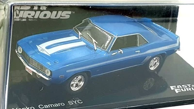 DeAgostini 1/43 Scale F220CMC009 - Fast and Furious Yenko Camaro SYC - Met. Blue - Image 1 of 4