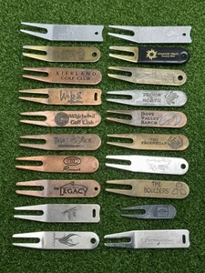 Lot (20) Golf Course Club Divot Tools Collection Metal Arizona Scottsdale Troon - Picture 1 of 5