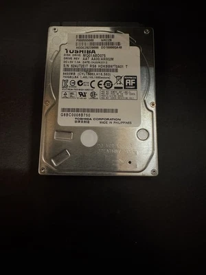Toshiba MQ01ABD075 Hard Drive 750GB SATA 2.5" - Image 1 of 4