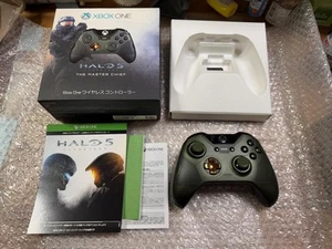 XBOX ONE Controller Halo 5 Master Chief Limited Edition Used Tested - Picture 1 of 10