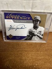 2005 UD Ultimate Signature Supremacy Fergie Jenkins AUTO 13/25 Cubs