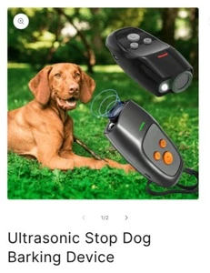 Ultrasonic Anti Bark Control Stop Barking Away Pet Dog Training Repeller Devices - Picture 1 of 7