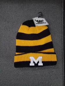 FAN FAVORITE UNIVERSITY OF MICHIGAN STOCKING HAT  - Picture 1 of 1