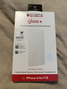 ZAGG 4886G Invisible Shield Glass + Screen Protector for Apple iPhone 6 Plus