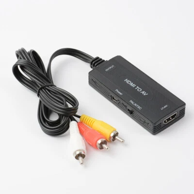 1080P HDMI To 3 RCA Video Audio AV Component Converter Adapter Cable HDTV - Image 1 of 4