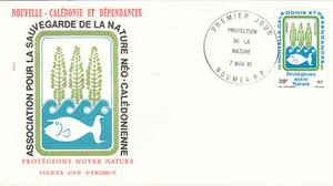 Nature New Caledonia FDC 1986 (145545) - Picture 1 of 1