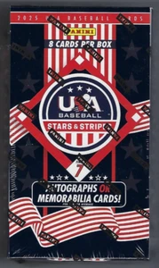 2025 Panini USA Stars & Stripes Baseball Hobby Box - Picture 1 of 1