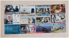 phonecards Israel used 12 different Politics, Army, Planes etc