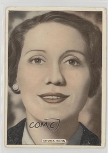 1935 Ardath Film Stage and Radio Stars Large Tobacco Anona Winn #24 2h8