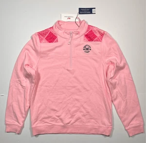 NEW Vineyard Vines 144th Kentucky Derby 2018 Patchwork Shep Shirt Girls XL 16 - Picture 1 of 9