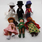 6 poupées Madame Alexander McDonald's complètes 2002 avec étiquettes mariée marié Cathy Pan