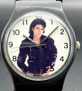 🎵 Vintage 1980s Michael Jackson Digital Quartz Watch THE ORIGINAL Pop Icon - Picture 1 of 6