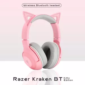 Razer Kraken BT Headset Kitty Edition drahtlose Bluetooth Kopfhörer - Bild 1 von 10