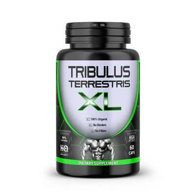 SUPLEMENTO DEPORTIVO ENTRENAMIENTO TRIBULUS TERRESTRIS 1000mg EXTRACTO 96% SAPONINAS Foto 1 de 4
