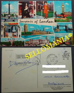 POSTCARD LONDON 1973 ENGLAND LONDRES INGLATERRA CC04953 UK - Foto 1 di 1
