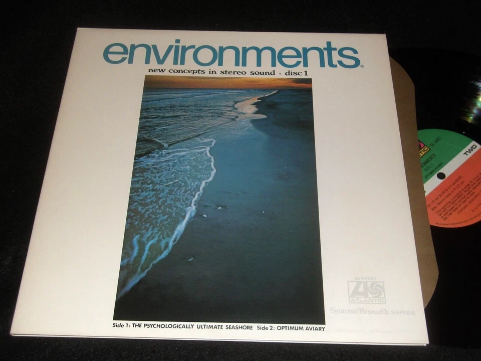 ENVIRONMENTS LP Clean Volume 1 ATLANTIC Gatefold ULTIMATE SEASHORE Aviary  CLEAN Foto 1 de 1