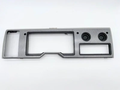 1991 - 1995 Chevrolet G10 G20 Van GMC Vandura Dash Cluster Bezel GRAY FRAME w/AC - Imagem 1 de 4
