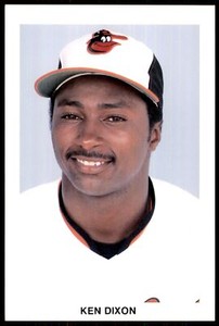 1985 Postcard Team Issue Ken Dixon Baltimore Orioles #NNO