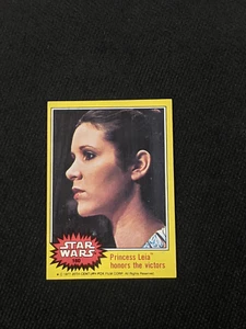 1977 Star Wars Series 3 Princess Leia Honors The Victorious Card #180 - Picture 1 of 5