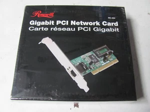 Brand NEW Rosewill RC-404 - PCI Ethernet Network Card - 10 / 100 / 1000 Mbps - Picture 1 of 5