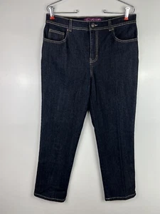 Gloria Vanderbilt Woman Amanda Rise Supreme Stretch Jeans Tapered Leg 12p Petite - Picture 1 of 11