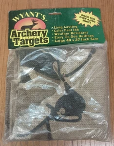 Wyant's Bogenschießen Zielscheiben Sackleinen Bogenschießen Target Hirsch - Bild 1 von 6