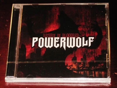 Powerwolf: Return In Bloodred CD 2005 Metal Blade Recs Germany 3984-14534-2 NEW - Image 1 of 2