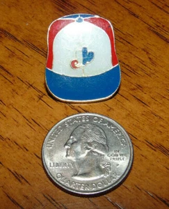 Montreal Expos Baseball Cap Pin Vintage Enamel Lapel Hat1980's Andre Dawson NEW  - Picture 1 of 2