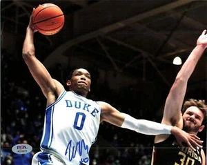 WENDELL MOORE signed 8x10 Photo PSA/DNA Duke Blue Devils Autographed - Picture 1 of 1