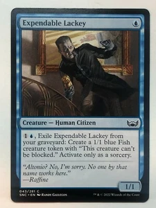 MTG Streets of New Capenna Expendable Lackey 43 NM/M - Bild 1 von 1