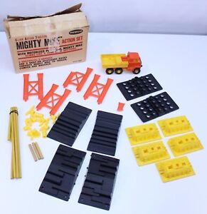 Remco Mighty Mike Action Set 776MO VTG Toy 1966 Climbing Working Collectible HTF