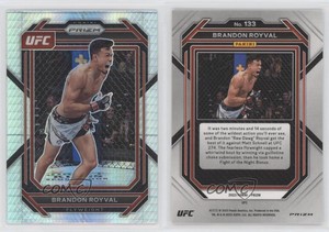2023 Panini Prizm UFC Hyper Prizm Brandon Royval #133